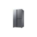 SAMSUNG RH69B8920S9/EG RS8000, Side-by-Side(edelstahl/silber, Food Showcase Tür, Beverage Center, Festwasseranschluss)