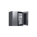 SAMSUNG RH69B8920S9/EG RS8000, Side-by-Side(edelstahl/silber, Food Showcase Tür, Beverage Center, Festwasseranschluss)