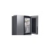 SAMSUNG RH69B8920S9/EG RS8000, Side-by-Side(edelstahl/silber, Food Showcase Tür, Beverage Center, Festwasseranschluss)