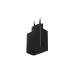 SAMSUNG SFC Travel Adapter Duo, Ladegerät(schwarz, Schnellladefunktion 35W)