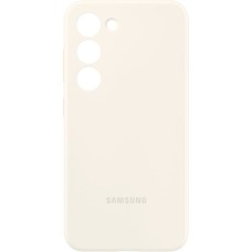 SAMSUNG Silicone Case, Schutzhülle(creme, Samsung Galaxy S23)