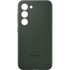 SAMSUNG Silicone Case, Schutzhülle(dunkelgrün, Samsung Galaxy S23)