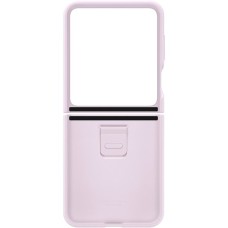 SAMSUNG Silicone Case mit Ring, Handyhülle(lavendel, Samsung Galaxy Z Flip5)
