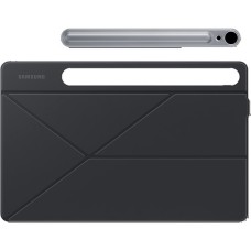 SAMSUNG Smart Book Cover, Tablethülle(schwarz, Samsung Galaxy Tab S9)