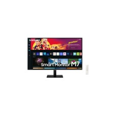 SAMSUNG Smart Monitor M7B S32BM700UP, LED-Monitor(81.3 cm (32 Zoll), schwarz, UltraHD/4K, WLAN, Bluetooth, VA)