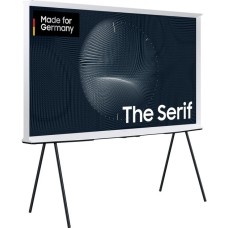 SAMSUNG The Serif GQ-65LS01BG, QLED-Fernseher(163 cm (65 Zoll), weiß/schwarz, UltraHD/4K, SmartTV, WLAN, Bluetooth, HDR10+, FreeSync Premium, 100Hz Panel)