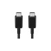 USB-C Stecker(schwarz, 1 Meter, PD, Laden mit bis zu 100 Watt)