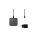 SAMSUNG Wireless Charger Pad mit Schnellladeadapter EP-P2400T, Ladegerät(dunkelgrau)