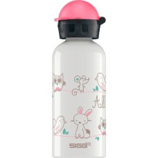 SIGG Alu All My Friends 0,4 Liter, Trinkflasche(weiß)
