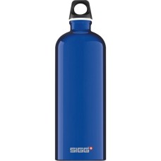 SIGG Alu Traveller 1 Liter, Trinkflasche(blau)