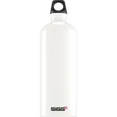 SIGG Alu Traveller 1 Liter, Trinkflasche(weiß)