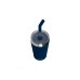 SIGG Kaffeebecher Helia Night Ink 0,45L, Thermobecher(dunkelblau, mit Trinkhalm)