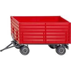 SIKU FARMER Zwei-Achs-Anhänger, Modellfahrzeug(rot)