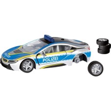 SIKU SUPER BMW i8 Polizei, Modellfahrzeug(silber/blau)