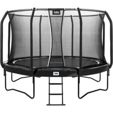 Salta First Class Trampolin, Fitnessgerät(schwarz, rund, 366 cm)