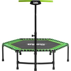 Salta Fitness Trampolin, Fitnessgerät(schwarz/grün, sechseckig, 140 cm)