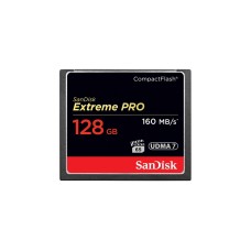 SanDisk CompactFlash Extreme Pro 128 GB, Speicherkarte(schwarz, UDMA 7)