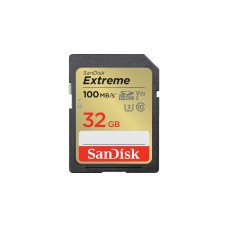 SanDisk Extreme 32 GB SDHC, Speicherkarte(UHS-I U3, Class 10, V30)