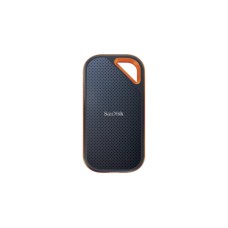 SanDisk Extreme PRO Portable SSD V2 4 TB, Externe SSD(schwarz/orange, USB-C 3.2 Gen 2x2 (20 Gbit/s))