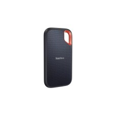 SanDisk Extreme Portable SSD V2 4 TB, Externe SSD(schwarz/orange, USB-C 3.2 Gen 2 (10 Gbit/s))