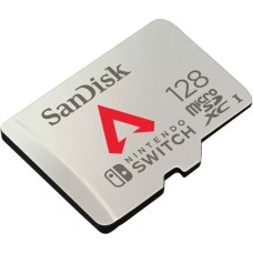 SanDisk Nintendo Switch 128 GB microSDXC, Speicherkarte(weiß, UHS-I U3, V30, Apex Legends)