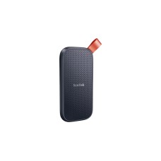 SanDisk Portable SSD 480 GB, Externe SSD(schwarz/orange, USB-C 3.2 Gen 2 (10 Gbit/s))