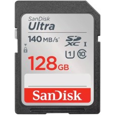 SanDisk Ultra 128GB GB SDXC, Speicherkarte(schwarz, UHS-I U1, Class 10)