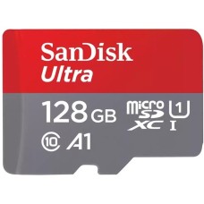 SanDisk Ultra 128 GB microSDXC, Speicherkarte(UHS-I U1, Class 10, A1)