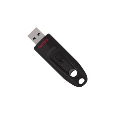 SanDisk Ultra 256 GB, USB-Stick(schwarz/rot, USB-A 3.2 Gen 1)