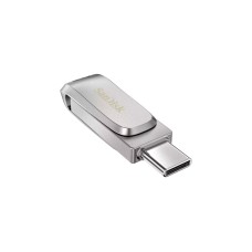 SanDisk Ultra Dual Drive Luxe 256 GB, USB-Stick(silber, USB-A 3.2 Gen 1, USB-C 3.2 Gen 1)
