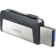 SanDisk Ultra Dual USB Typ-C Laufwerk 128 GB, USB-Stick(USB-A 3.2 Gen 1, USB-C 3.2 Gen 1)