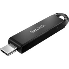 SanDisk Ultra USB Type-C 128 GB, USB-Stick(schwarz, USB-C 3.2 Gen1)