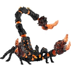 Schleich Eldrador Lavaskorpion, Spielfigur(schwarz/orange)