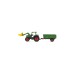 Schleich Farm World Traktor mit Anhänger, Spielfahrzeug