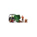 Schleich Farm World Waldbauer mit Fahrzeug, Spielfigur