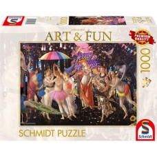 Schmidt Spiele Art & Fun Markus Binz: La Primavera 2024, Puzzle(1000 Teile)