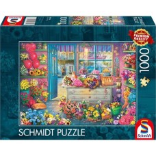 Schmidt Spiele Bunter Blumenladen, Puzzle(1000 Teile)