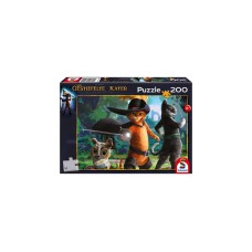 Schmidt Spiele Der gestiefelte Kater - Bereit für ein Gefecht, Puzzle(200 Teile)