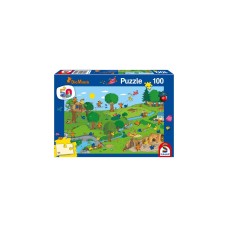 Schmidt Spiele Die Maus: Im Spielpark, Puzzle(100 Teile)
