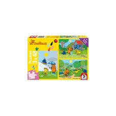 Schmidt Spiele Die Maus: Viel Spaß mit der Maus, Puzzle(3x 48 Teile)