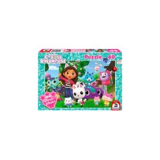 Schmidt Spiele Gabby's Dollhouse: Fröhliche Freunde, Puzzle(60 Teile)