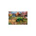 Schmidt Spiele John Deere: Bauernhof mit Traktor 5050E, Puzzle(1000 Teile)