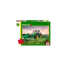 Schmidt Spiele John Deere: Traktor 6R 185, Puzzle(60 Teile)