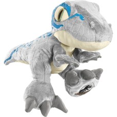 Schmidt Spiele Jurassic World, Blue, Kuscheltier(grau/blau, 30 cm)