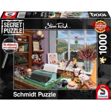 Schmidt Spiele Puzzle Steve Read: Am Schreibtisch(Secret Puzzle)