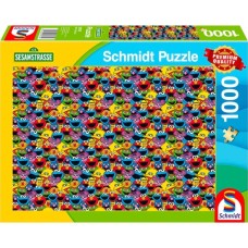 Schmidt Spiele Sesamstrasse: Wer, wie, was?, Puzzle(1000 Teile)