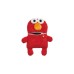 Schmidt Spiele Sorgenfresser Elmo, Kuscheltier(rot, Größe: 27.5 cm)