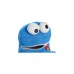 Schmidt Spiele Sorgenfresser Krümelmonster, Kuscheltier(blau, Größe: 29 cm)