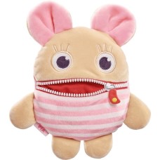 Schmidt Spiele Sorgenfresser Pia, Kuscheltier(beige/rosa, 23,5 cm)