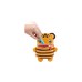 Schmidt Spiele Sorgenfresser Roary, Kuscheltier(mehrfarbig, Größe:18 cm)